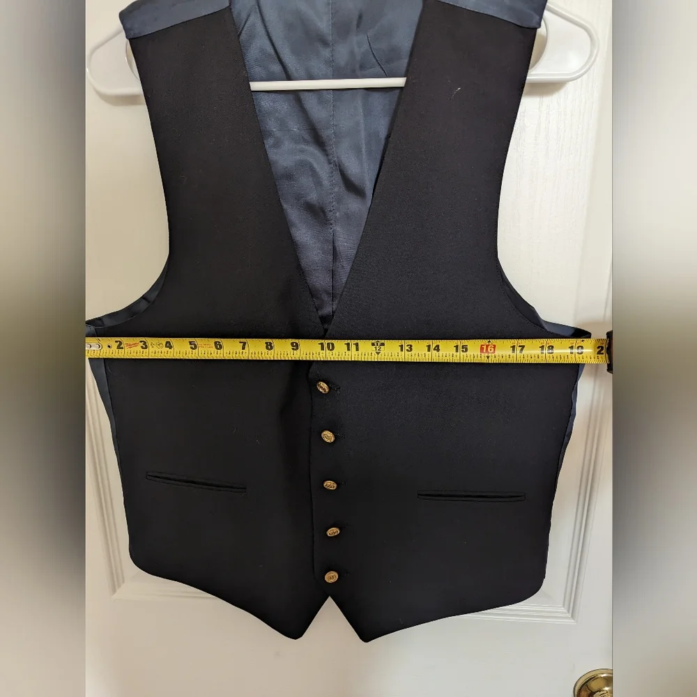 Men's navy‎ Pierre cardin vest - Picture 4 of 6